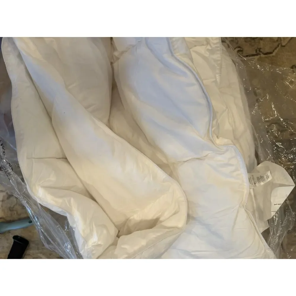 IEnjoy Home White Down Alternative King/cal Down Alternative Comforter NEW